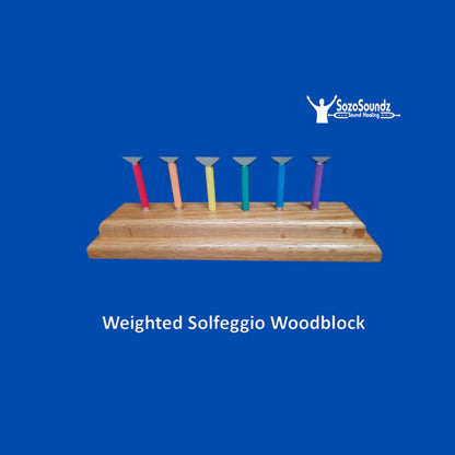 Solfeggio Tuning Forks- Unweighted Set of 6