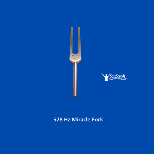 528 Hz MI -Miracle Fork - SozoSoundz Tuning Forks