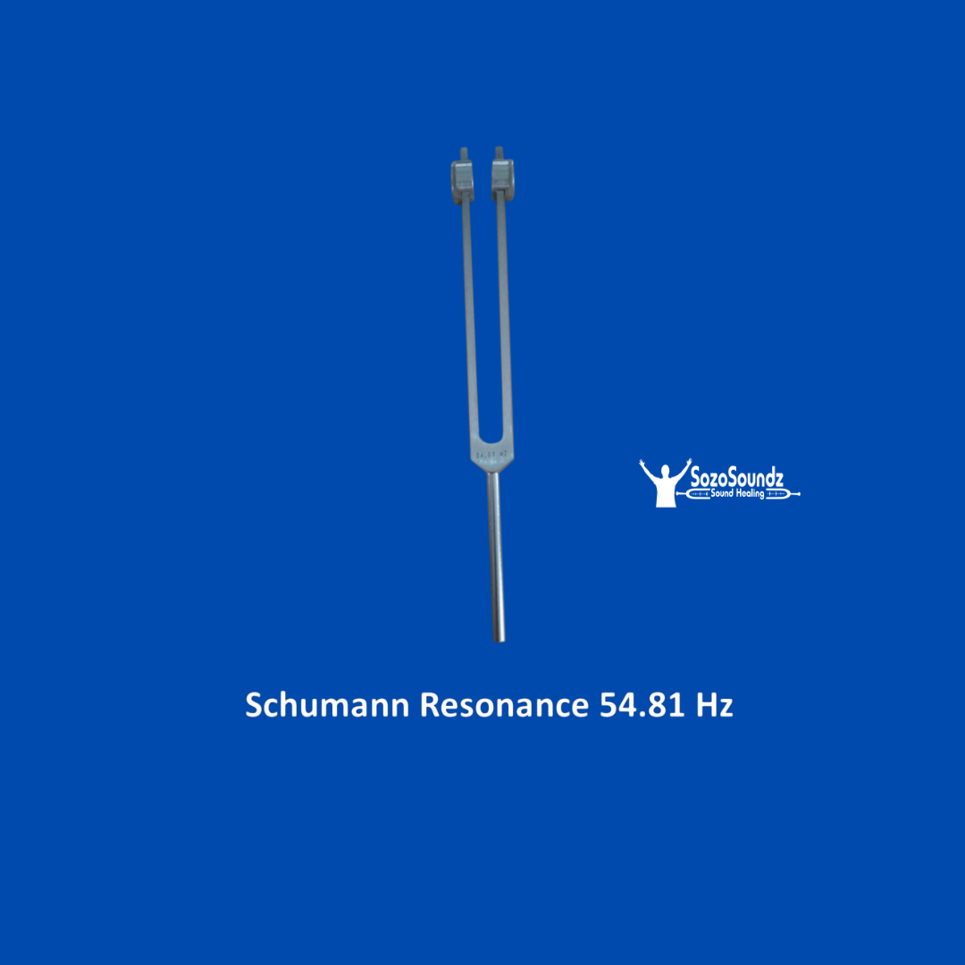 54.81 Hz Schumann Resonance Weighted Tuning Fork - SozoSoundz Tuning Forks