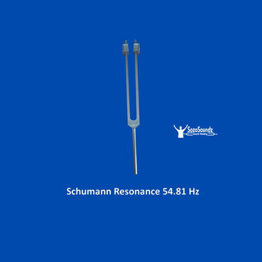 54.81 Hz Schumann Resonance Weighted Tuning Fork - SozoSoundz Tuning Forks