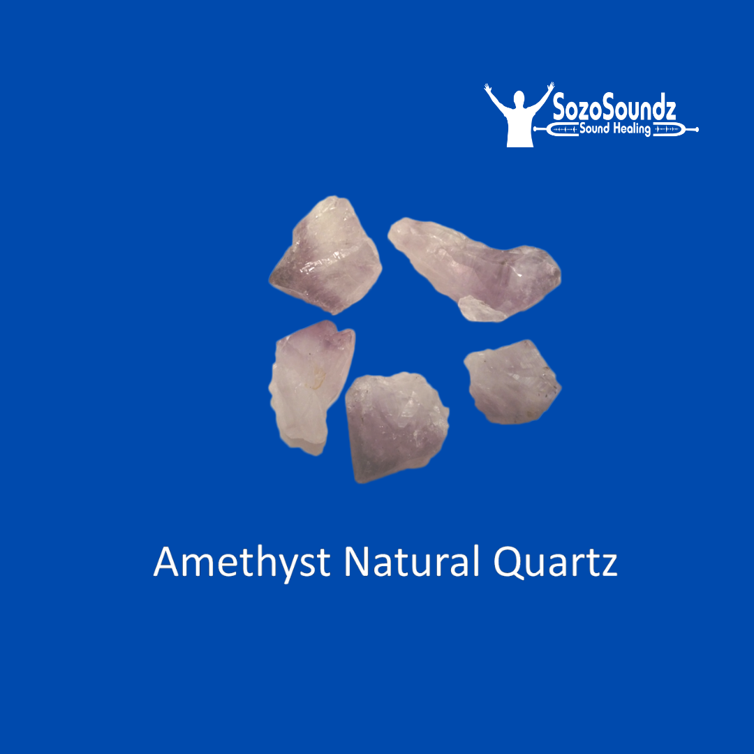 Amethyst Natural Quartz - SozoSoundz Tuning Forks