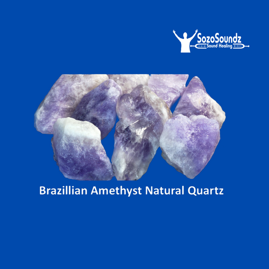 Amethyst Natural Quartz - SozoSoundz Tuning Forks