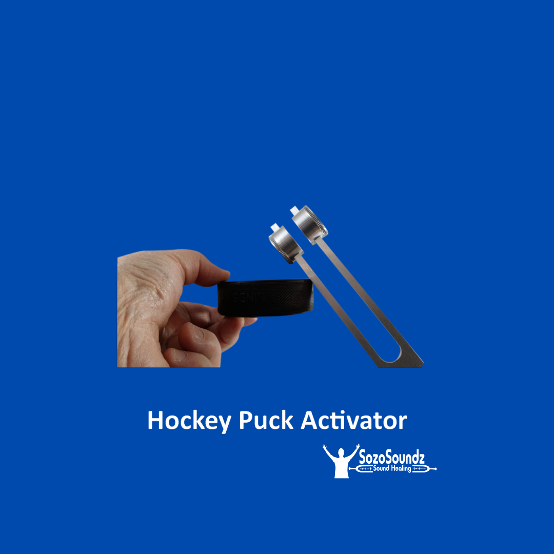 Hockey Puck Activator - SozoSoundz Tuning Forks