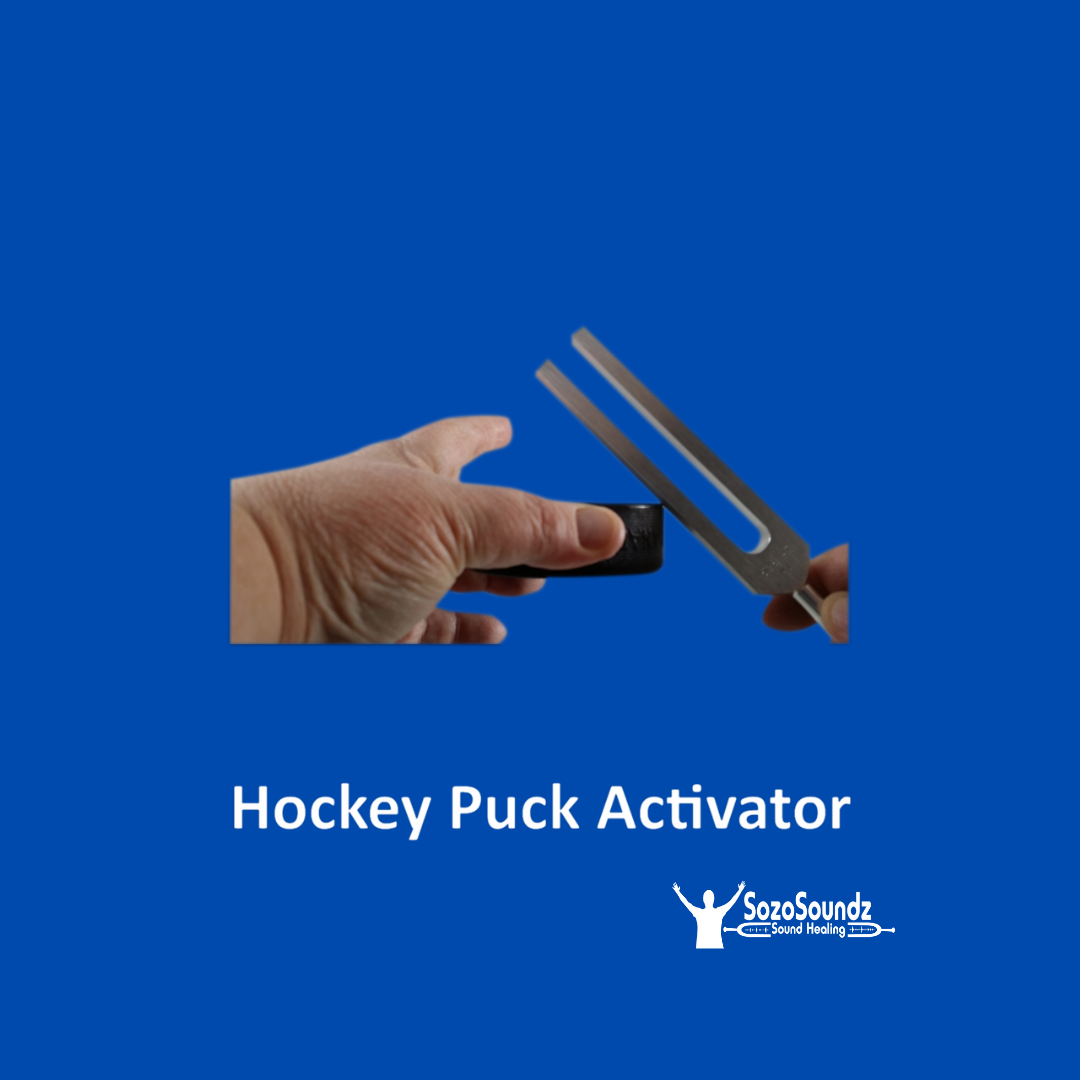 Hockey Puck Activator - SozoSoundz Tuning Forks