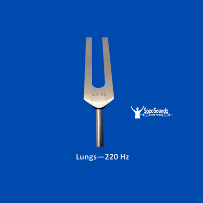 Lungs Tuning Fork - SozoSoundz Tuning Forks