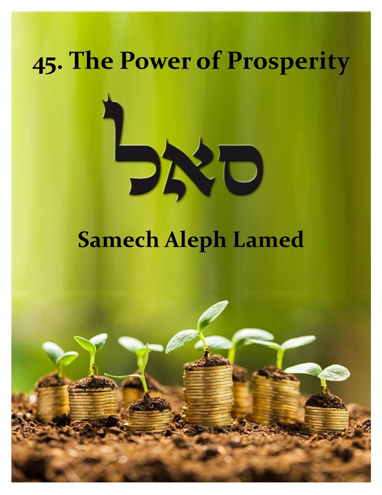 #45 The Power of Prosperity Tuning Fork from the 72 Names of God