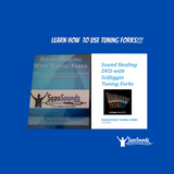 SozoSoundz Sound Healing Teaching DVD and Booklet - SozoSoundz Tuning Forks