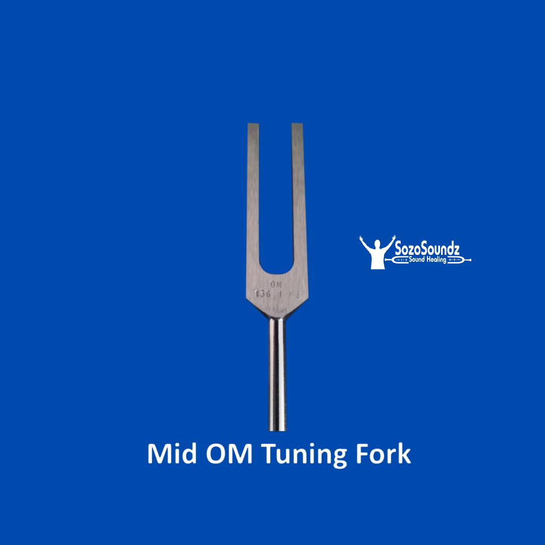 Mid OM (OHM) Tuning Fork 136.1 Hz - SozoSoundz Tuning Forks