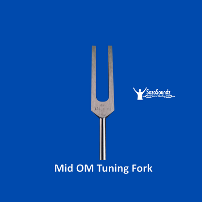 Mid OM (OHM) Tuning Fork 136.1 Hz - SozoSoundz Tuning Forks