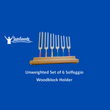 Six Hole Woodblock Holders - SozoSoundz Tuning Forks