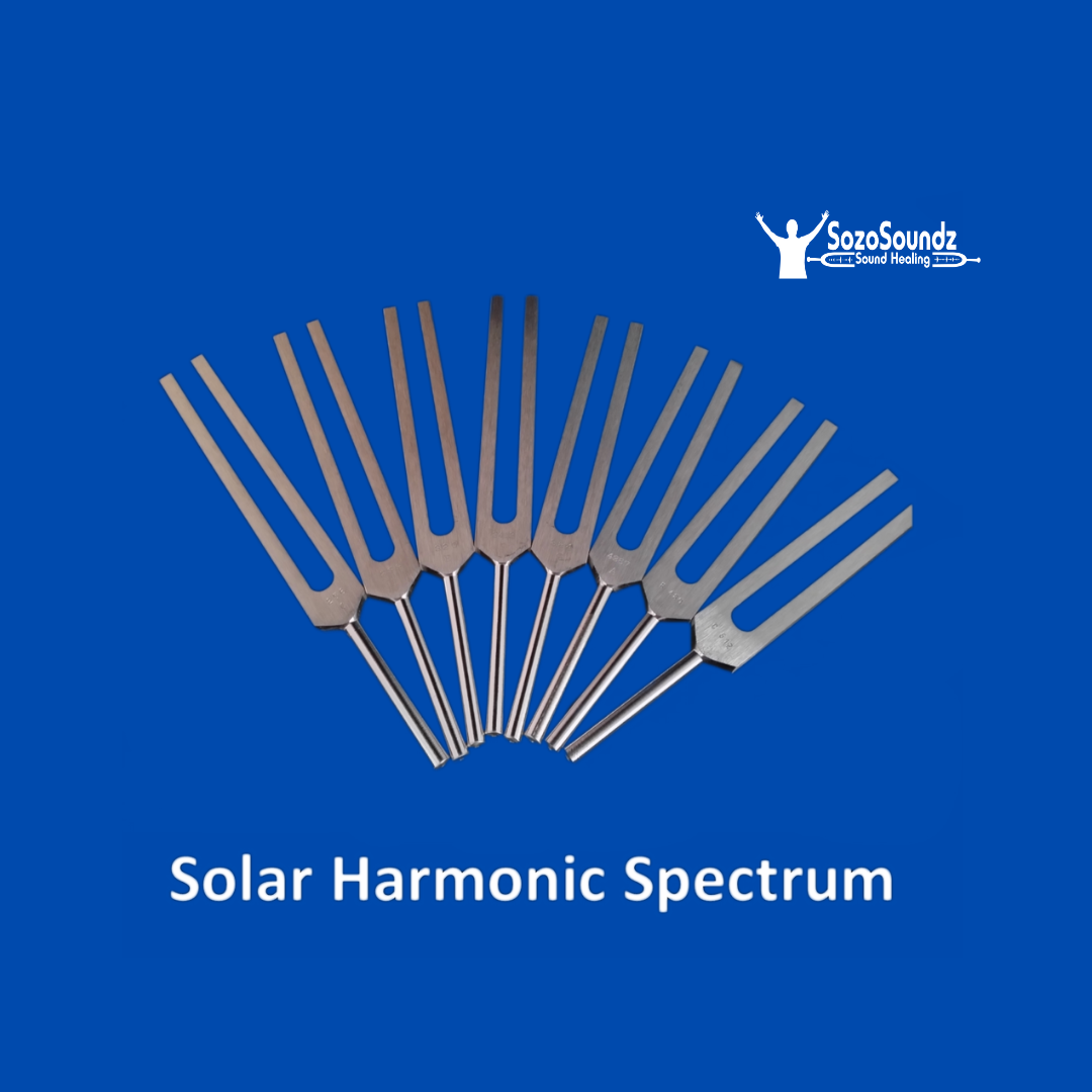 Solar Harmonic Spectrum Tuning Forks - SozoSoundz Tuning Forks