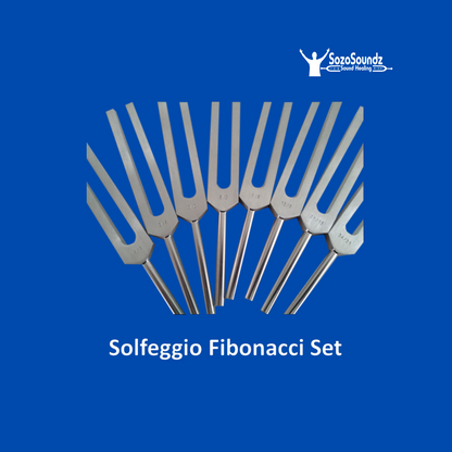 Solfeggio Fibonacci Set - SozoSoundz Tuning Forks